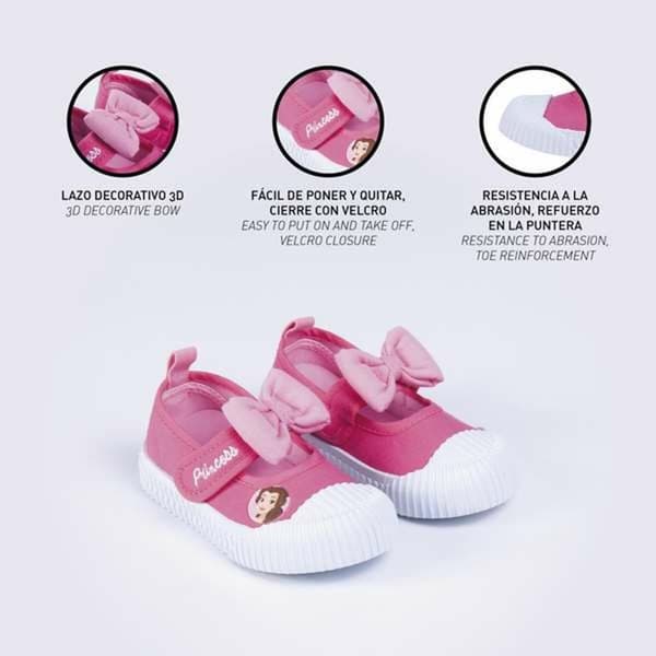 Pigens Balletsko Disney Princess Pink - 24