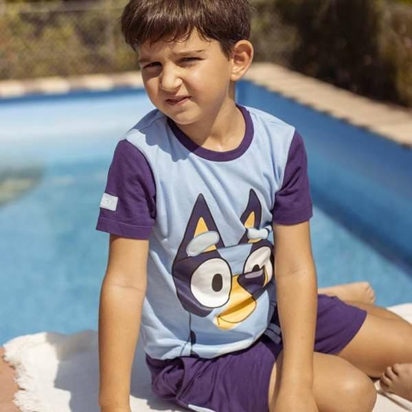 Sett med klær Bluey Blå - 2 År