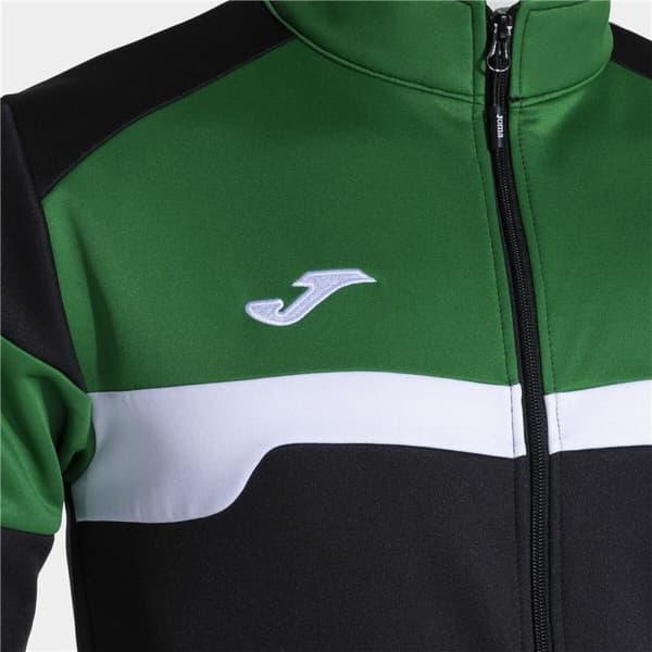 Treningsdrakt for barn Joma Sport Danubio III Svart Grønn 2 Deler - 7-8 år