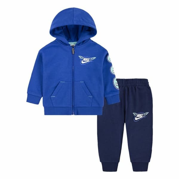 Urheiluasu vauvalle Nike Nsw Art Of Play Ft Fz Sininen 2 Kappaletta - 2 vuotta