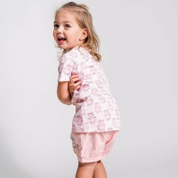 Set av kläder Peppa Pig Rosa - 6 månader