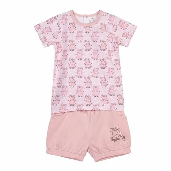 Set av kläder Peppa Pig Rosa - 6 månader