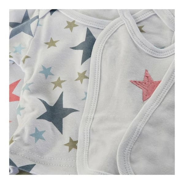 Baby-kit DKD Home Decor 0-6 månader Bomull (2 pcs)