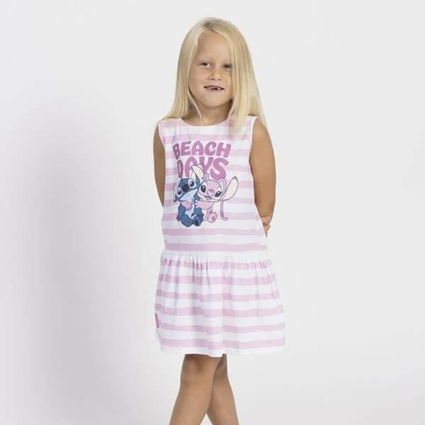 Klänning Stitch Rosa Flicka - 8 år