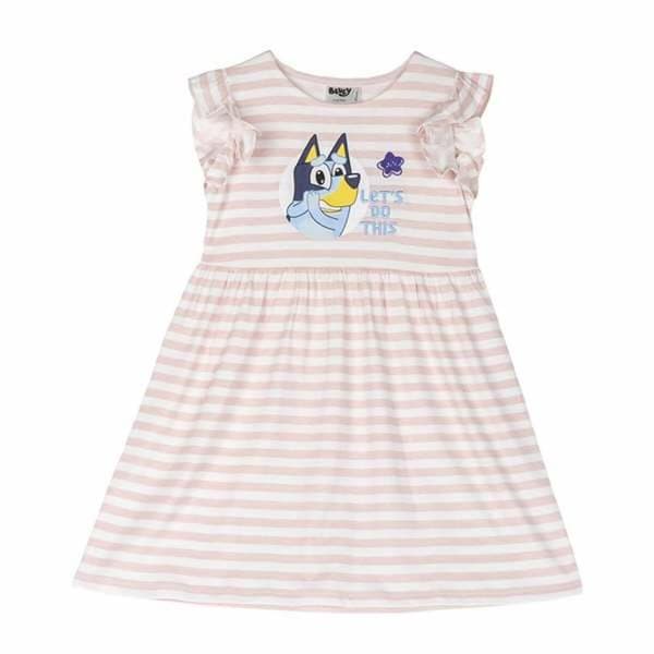 Klänning Bluey Rosa Flicka - 5 år