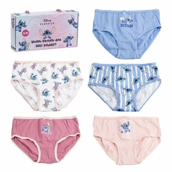 Förpackning med trosor för Flickor Stitch Multicolour - 6-7 år
