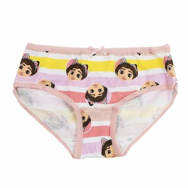 Förpackning med trosor för Flickor Gabby's Dollhouse Multicolour - 6-8 år