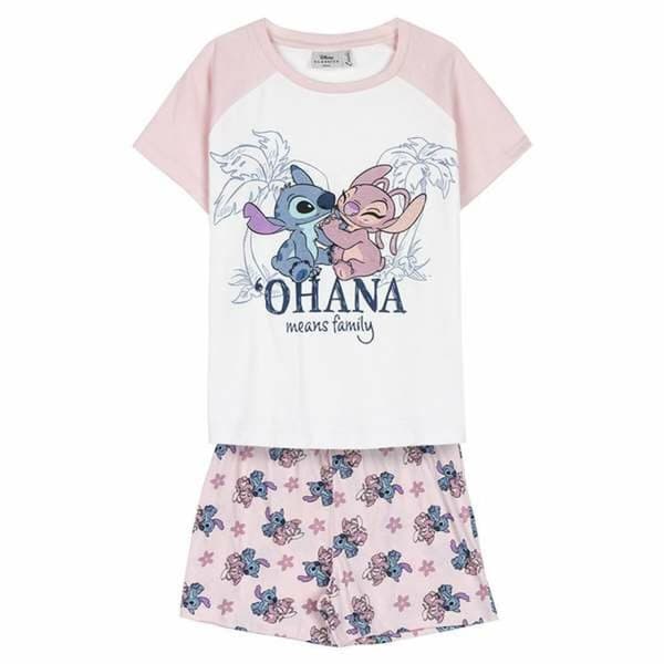 Pyjamas Barn Stitch Rosa - 12 år