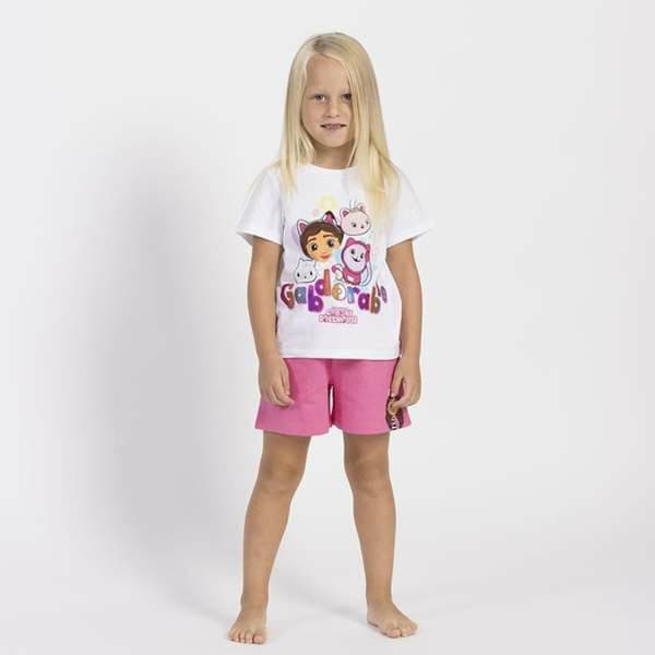 Set av kläder Gabby's Dollhouse Vit - 6 år