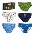 Miniatyrbillede 1 af 6: Pakke med boxershorts Marvel Multifarvet - 2-3 år