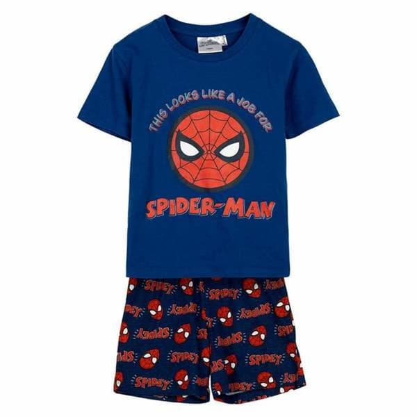 Nattøj Børns Spider-Man Blå - 7 år