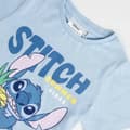 Miniatyrbillede 3 af 5: Sæt med tøj Stitch Blå - 8 år