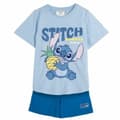 Miniatyrbillede 1 af 5: Sæt med tøj Stitch Blå - 8 år