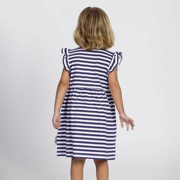 Mekko Bluey Tummansininen Tyttölapsi - 4 vuotta