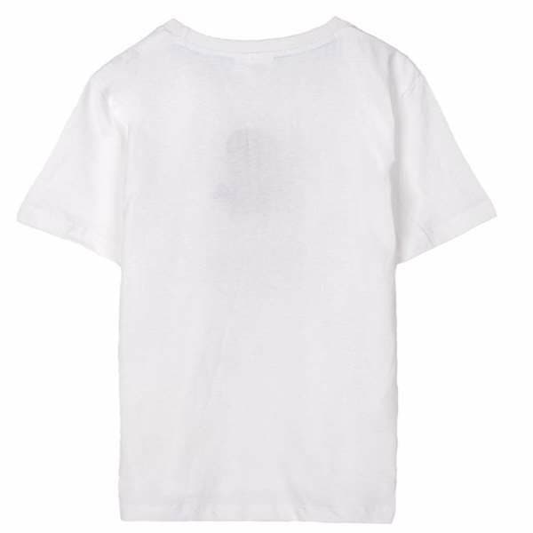 Barn T-shirt med kortärm Stitch Vit - 6 år