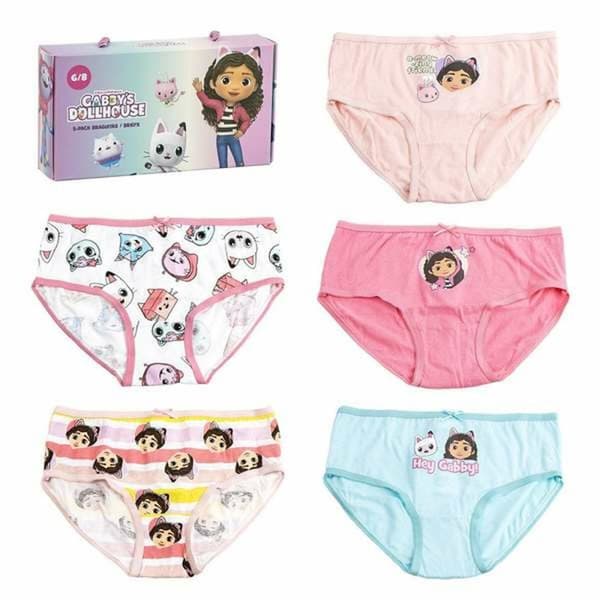 Förpackning med trosor för Flickor Gabby's Dollhouse Multicolour - 6-8 år