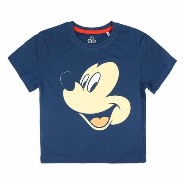 Pyjamas Barn Mickey Mouse Mörkblå - 4 år