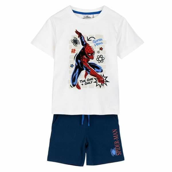 Set av kläder Spider-Man Vit - 6 år