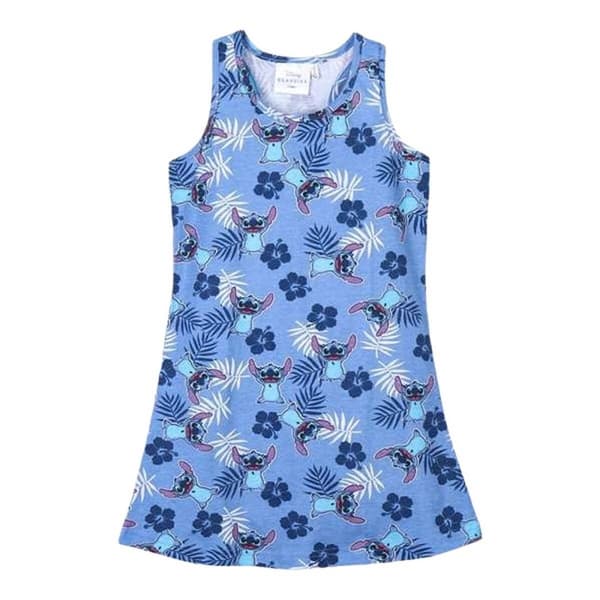 Kjole Stitch Blå Pige - 4 år