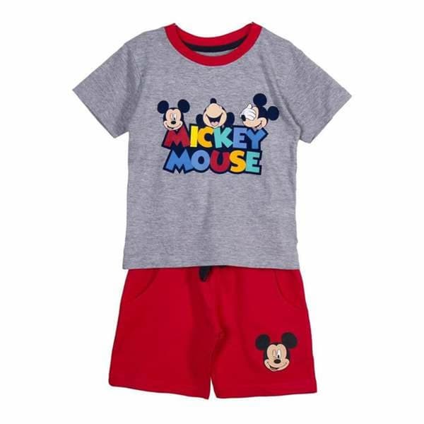 Sæt med tøj Mickey Mouse Grå - 6 år