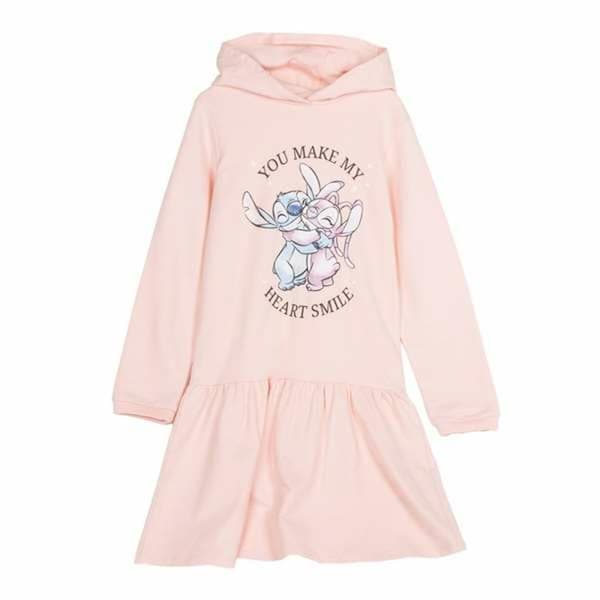 Kjole Stitch Lyse Rosa Jente - 10 År