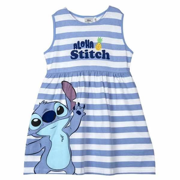 Kjole Stitch Blå Jente - 5 År