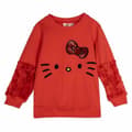 Miniatyrbilde 1 av 3: Unisex Sweaters uten Hette Hello Kitty Rød - 5 År
