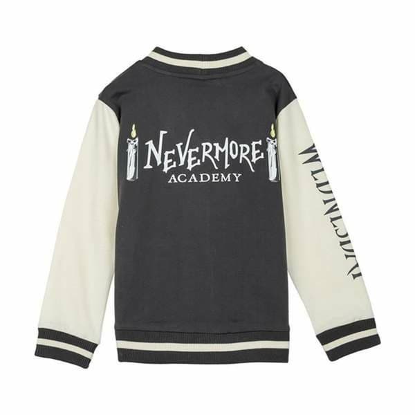 Unisex Sweaters uten Hette Wednesday Mørke Grå - 10 År