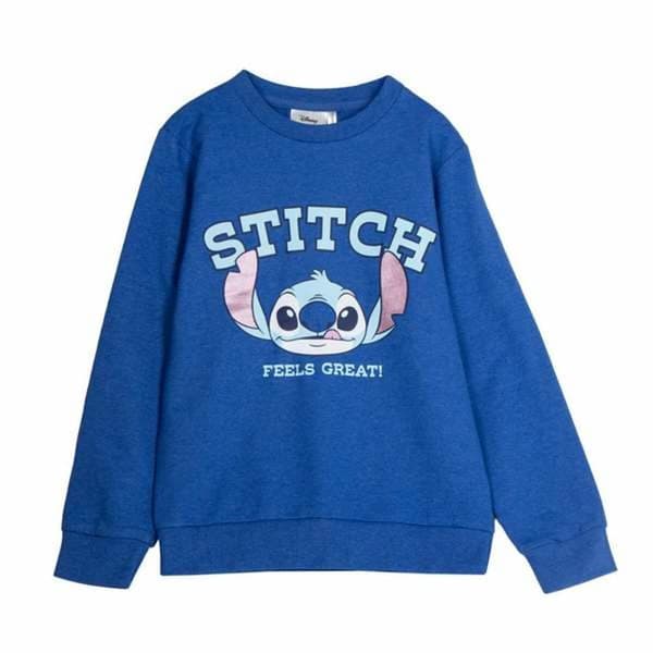 Sweaters uten Hette til Barn Stitch Mørkeblå - 14 År