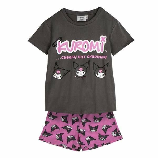 Nattdress Barne Hello Kitty Mørke Grå - 14 År