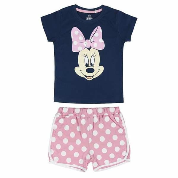 Nattdress Barne Minnie Mouse Mørkeblå - 6 År
