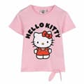 Miniatyrbilde 1 av 5: Barne Kortermet T-skjorte Hello Kitty Lyse Rosa - 4 År