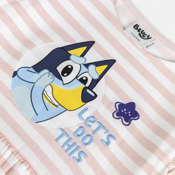 Mekko Bluey Pinkki Tyttölapsi - 4 vuotta