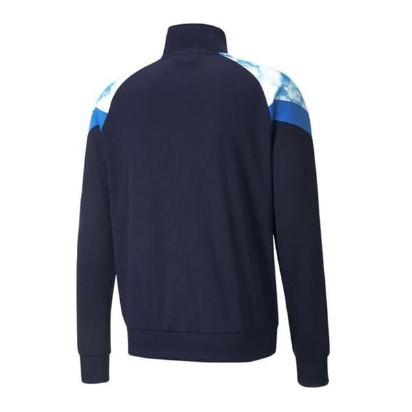 Olympique de Marseille Om Iconic Mcs Mesh träningsjacka - Marin/vit - S