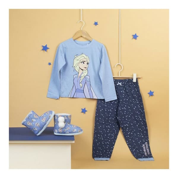 Pyjamat Lasten Frozen Vaaleansininen - 3 vuotta