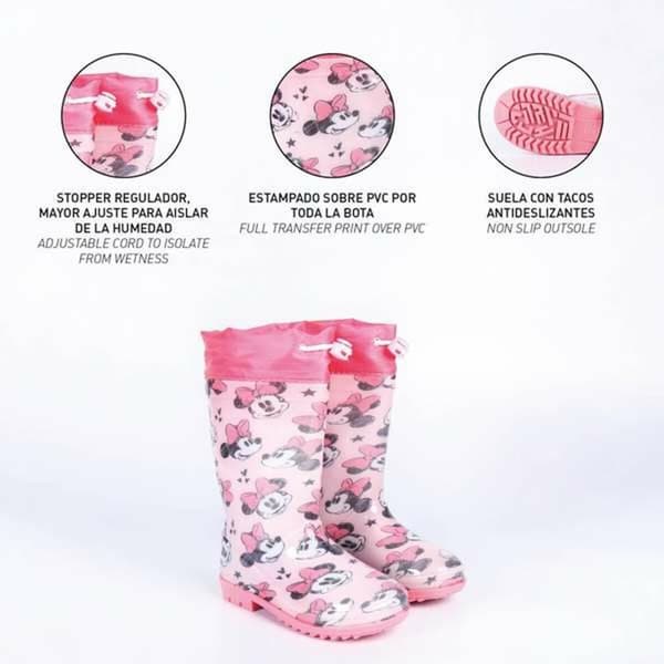 Lasten kumisaappaat Minnie Mouse Pinkki - 32