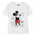 Miniatyrbillede 1 af 2: Børne Kortærmet T-shirt Mickey Mouse Hvid - 3 år