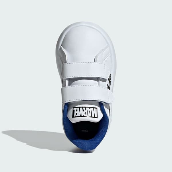 Sportssko til baby Adidas GRAND COURT SPIDER Hvid - 25.5
