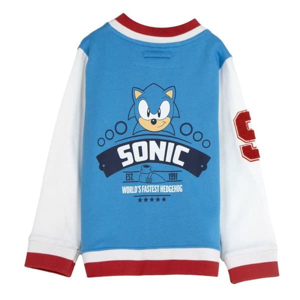 Jakke Børns Sonic Blå - 5 år