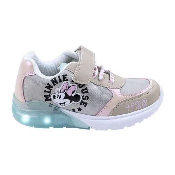 Sportssko til børn Minnie Mouse Beige - 30