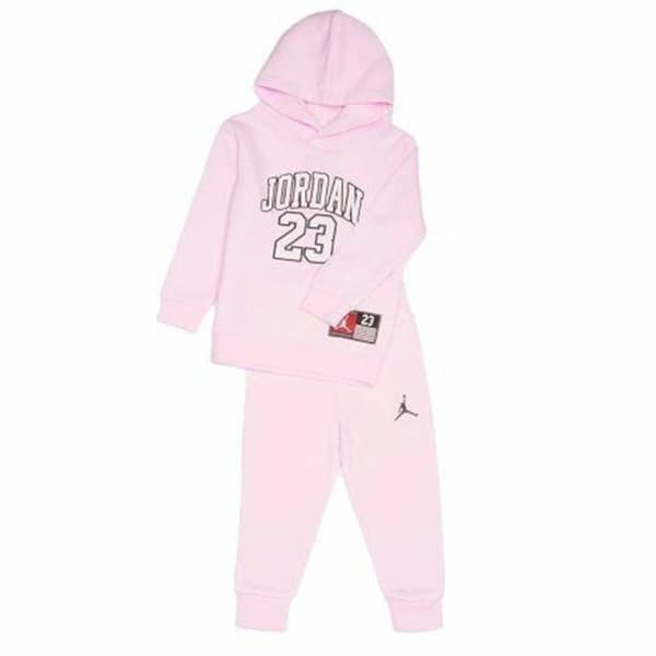 Sportstøj til Børn Jordan Pack Po Set Pink 2 Dele - 12 måneder