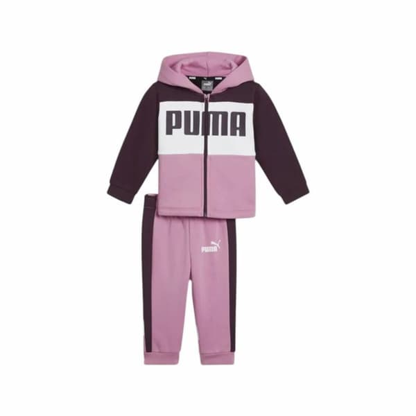 Lasten verkkapuku Puma Minicats Colorblock Purppura - 6-9 kuukautta