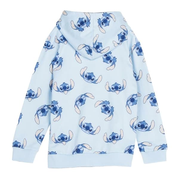Tyttöjen hupullinen pusero Stitch Vaaleansininen - 6 vuotta