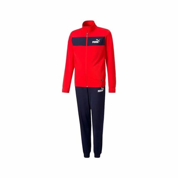 Lasten verkkapuku Puma Poly Cl B Punainen 2 Kappaletta - 15-16 vuotta