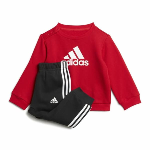 Lasten verkkapuku Adidas Badge of Sport Punainen 2 Kappaletta - 6-9 kuukautta