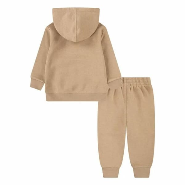 Urheiluasu vauvalle Jordan Brooklyn Fleece Po Set Ruskea 2 Kappaletta - 18 kuukautta