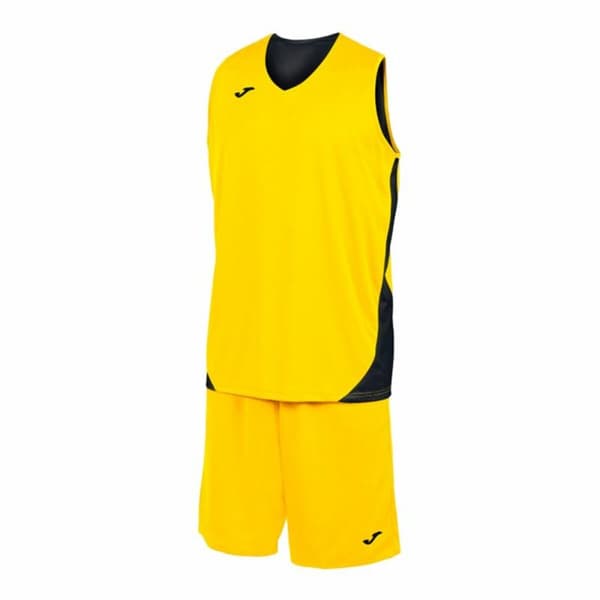 Lasten urheiluasu Joma Sport Kansas Keltainen Musta Monivärinen 2 Kappaletta - 9-10 vuotta