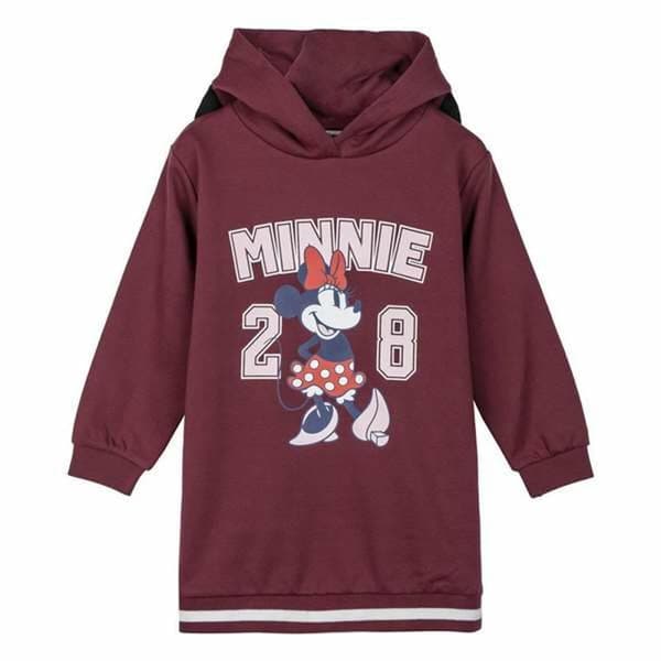 Mekko Minnie Mouse Tummanpunainen Tyttölapsi - 3 vuotta