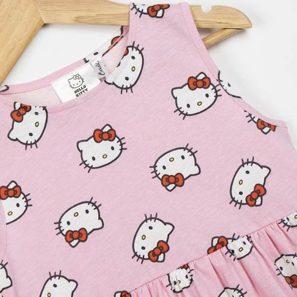 Mekko Hello Kitty Pinkki Tyttölapsi - 5 vuotta