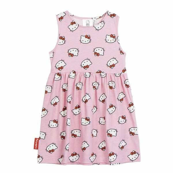 Mekko Hello Kitty Pinkki Tyttölapsi - 5 vuotta